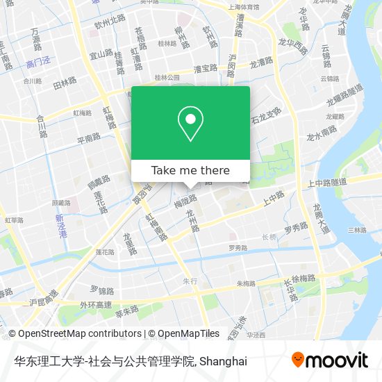 华东理工大学-社会与公共管理学院 map