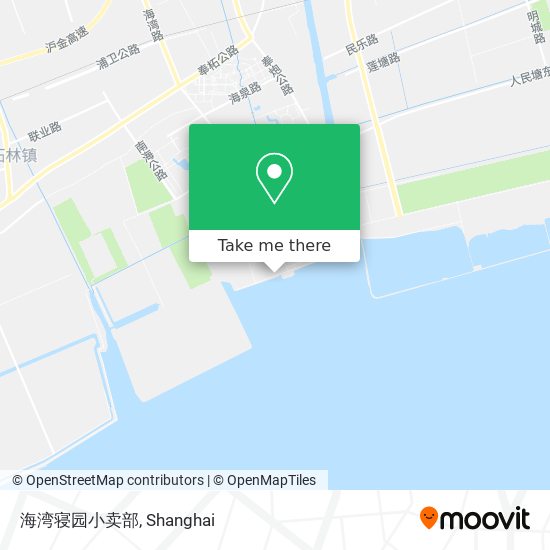 海湾寝园小卖部 map