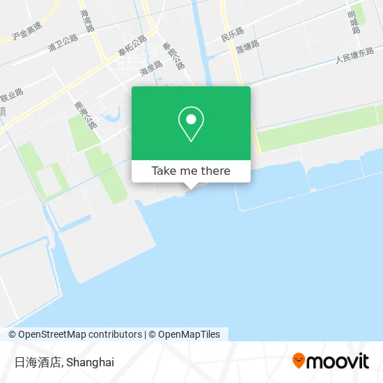 日海酒店 map
