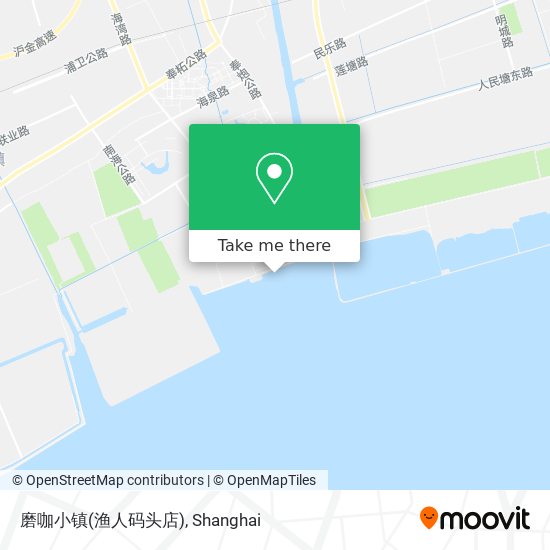 磨咖小镇(渔人码头店) map