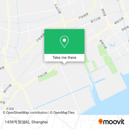 1458号加油站 map