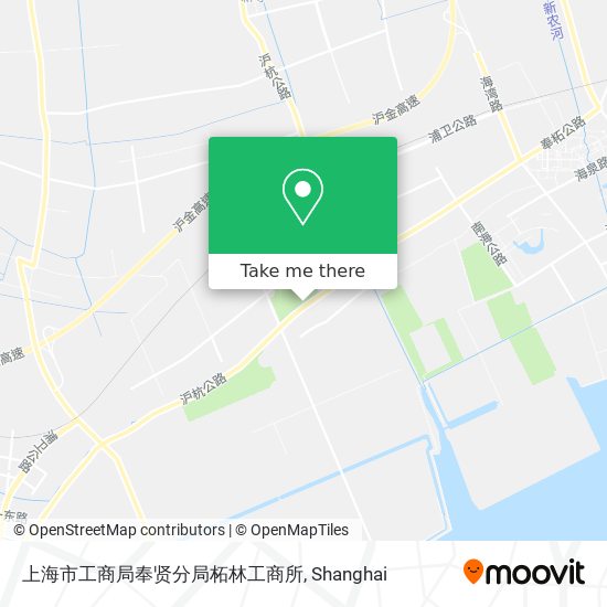 上海市工商局奉贤分局柘林工商所 map