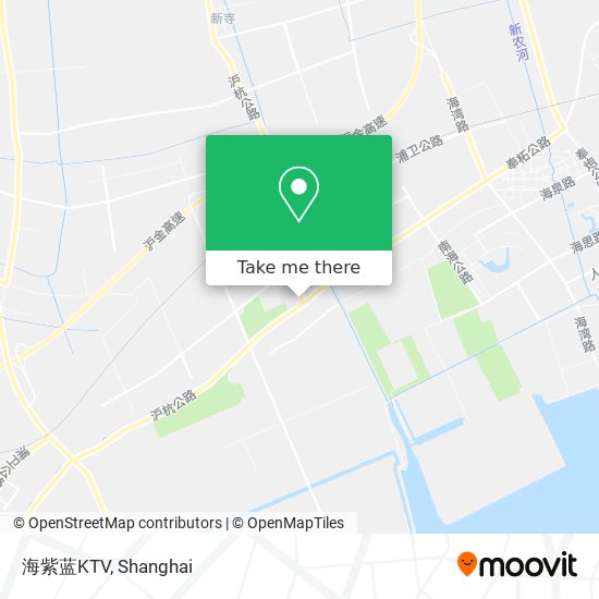 海紫蓝KTV map