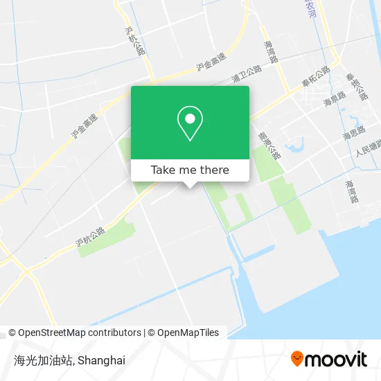 海光加油站 map