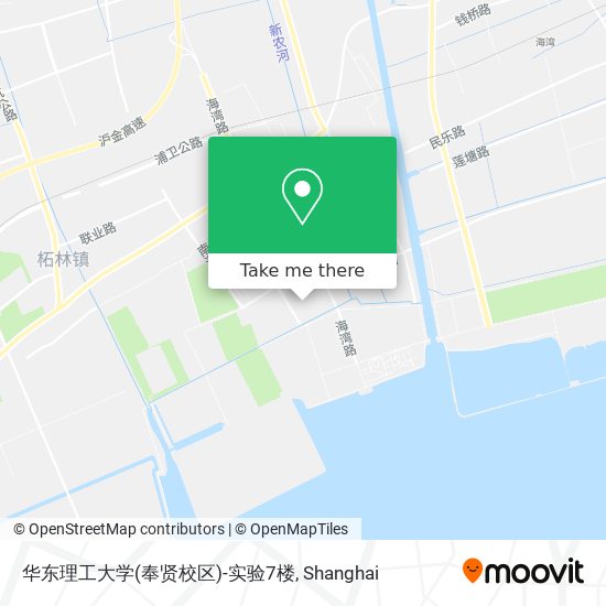华东理工大学(奉贤校区)-实验7楼 map