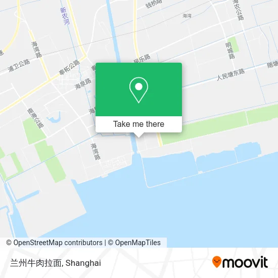 兰州牛肉拉面 map