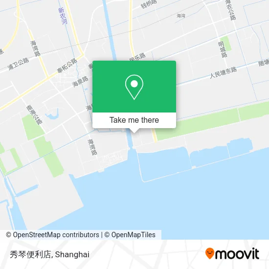 秀琴便利店 map