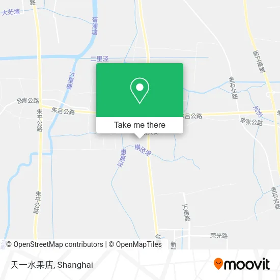 天一水果店 map