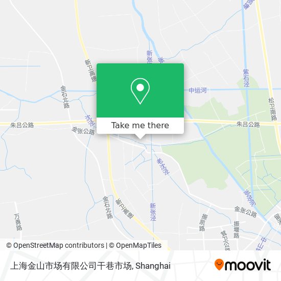 上海金山市场有限公司干巷市场 map