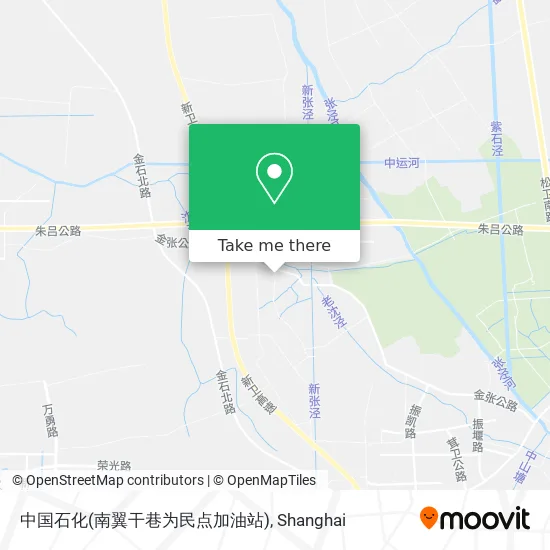 中国石化(南翼干巷为民点加油站) map