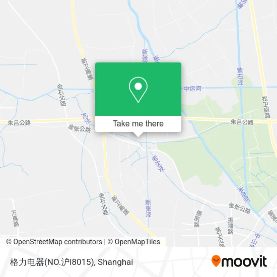 格力电器(NO.沪l8015) map