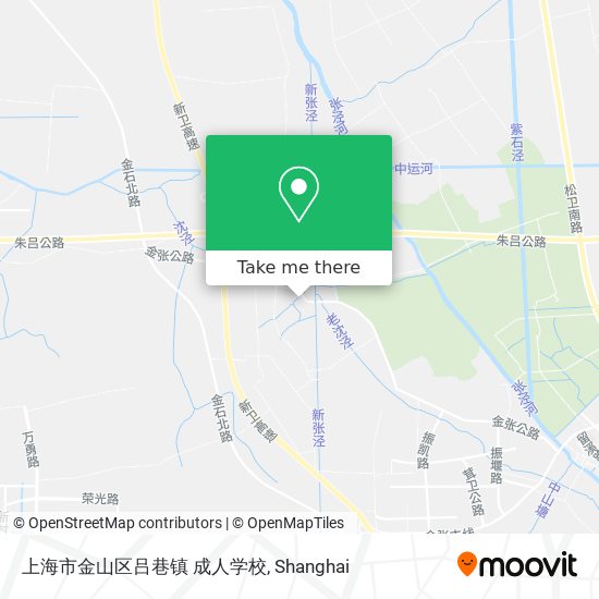 上海市金山区吕巷镇 成人学校 map