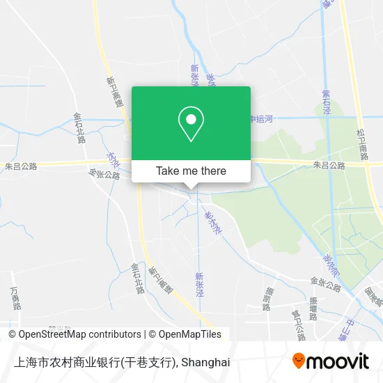 上海市农村商业银行(干巷支行) map