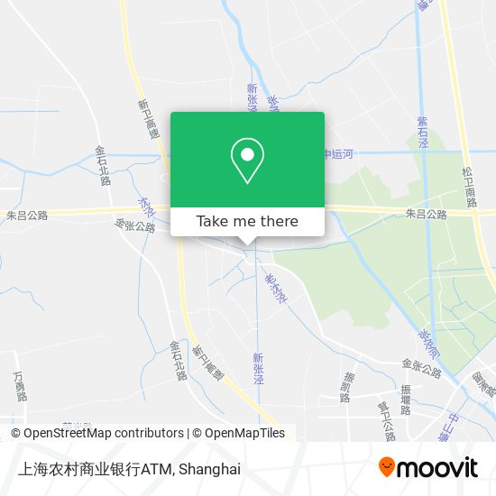 上海农村商业银行ATM map