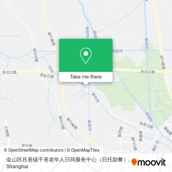 金山区吕巷镇干巷老年人日间服务中心（日托助餐） map