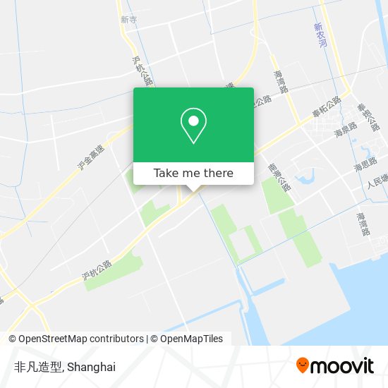 非凡造型 map