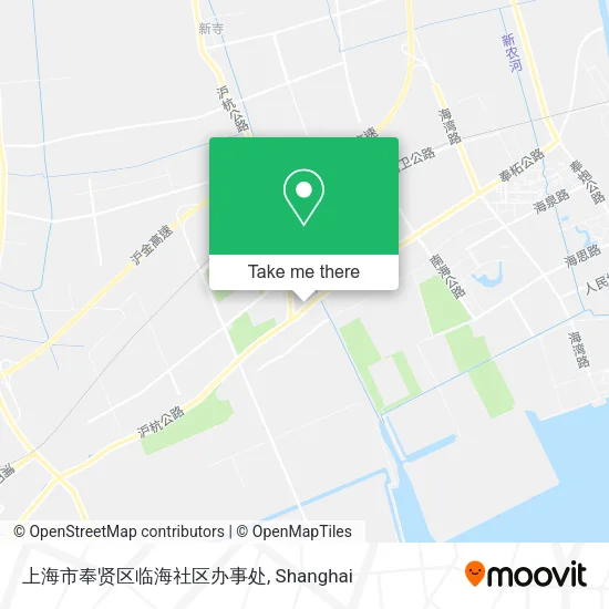上海市奉贤区临海社区办事处 map