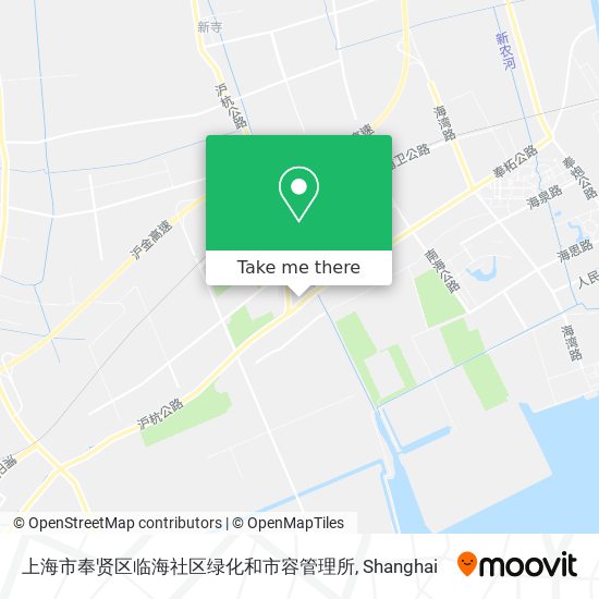 上海市奉贤区临海社区绿化和市容管理所 map