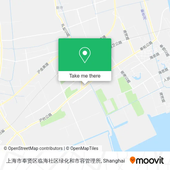 上海市奉贤区临海社区绿化和市容管理所 map