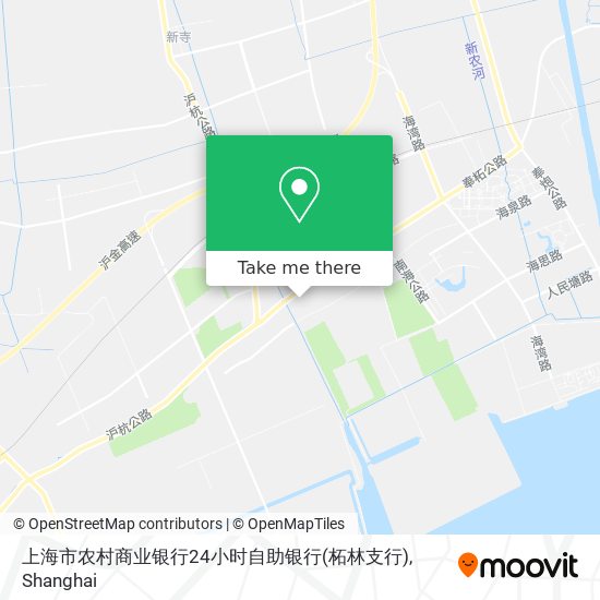 上海市农村商业银行24小时自助银行(柘林支行) map