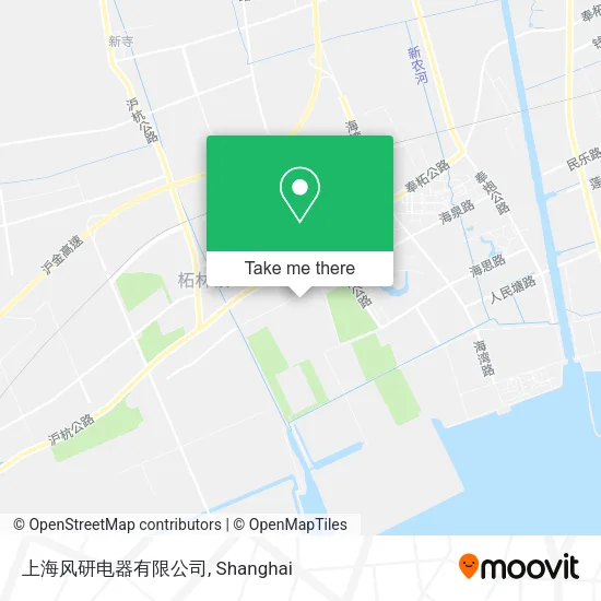 上海风研电器有限公司 map