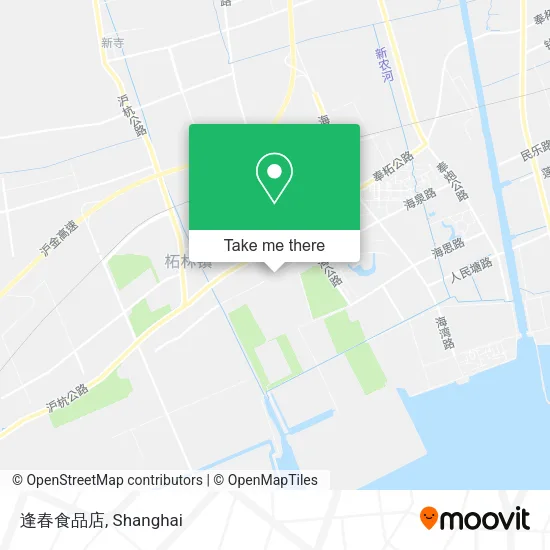 逢春食品店 map