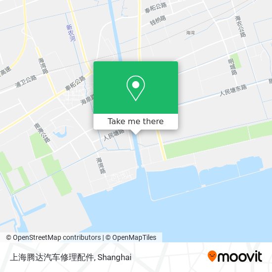 上海腾达汽车修理配件 map