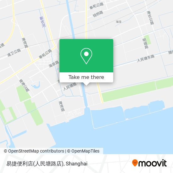 易捷便利店(人民塘路店) map