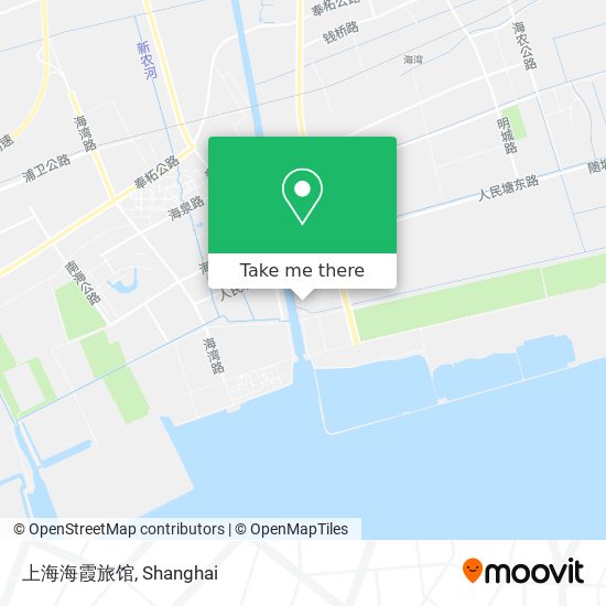 上海海霞旅馆 map