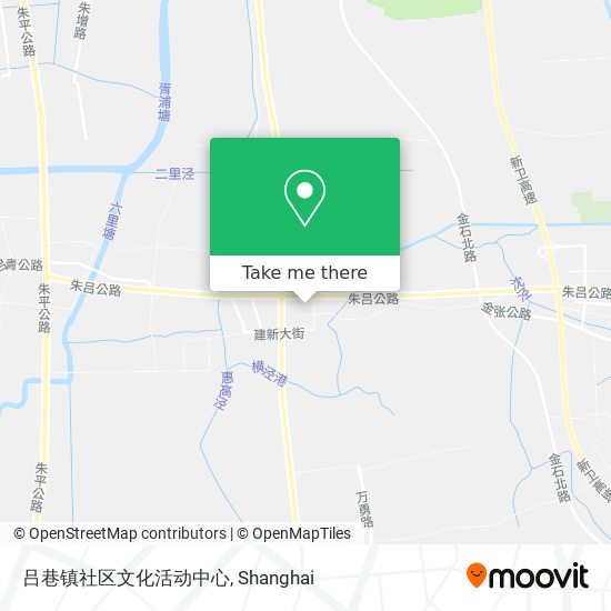 吕巷镇社区文化活动中心 map