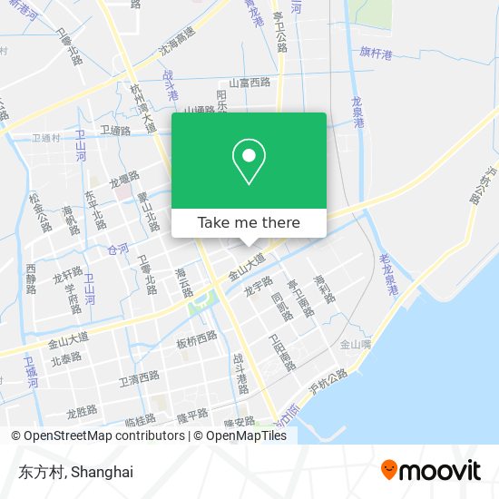 东方村 map