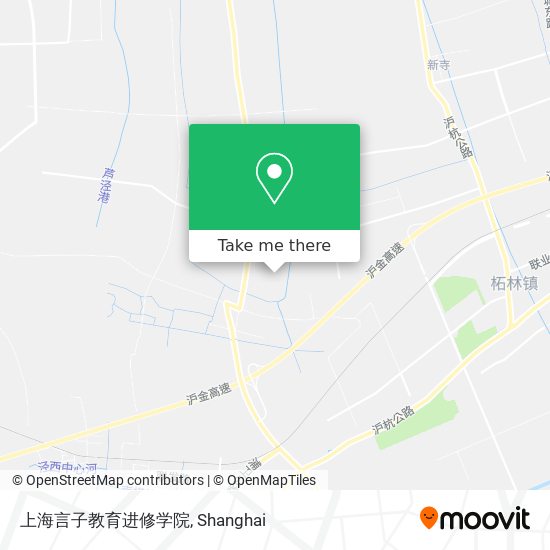 上海言子教育进修学院 map