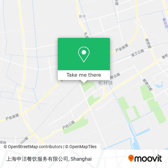 上海申洁餐饮服务有限公司 map