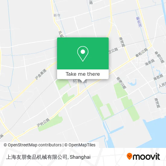 上海友朋食品机械有限公司 map