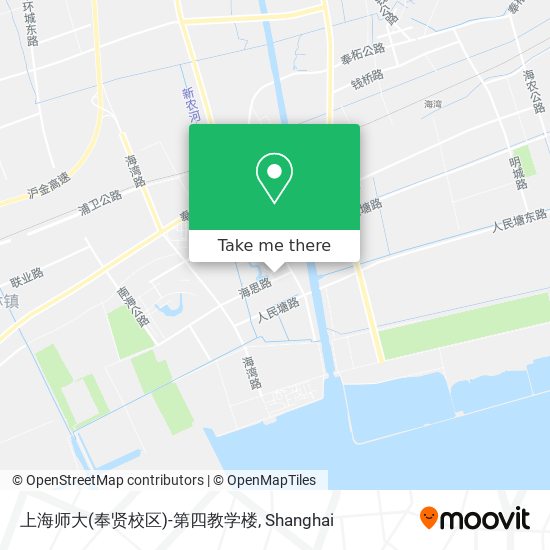 上海师大(奉贤校区)-第四教学楼 map
