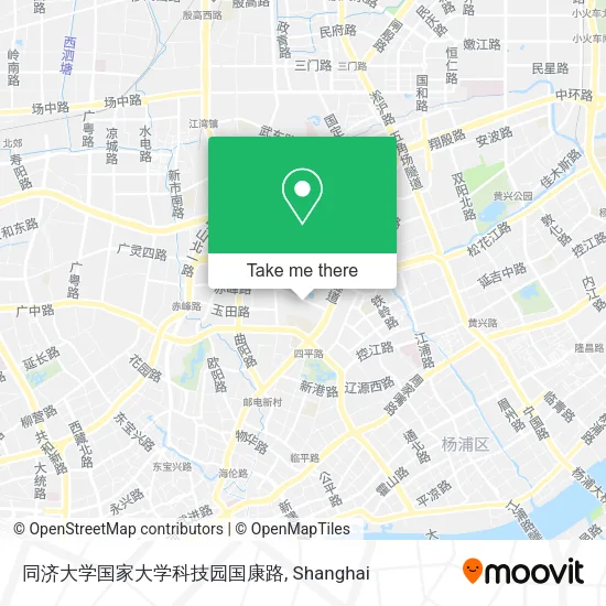 同济大学国家大学科技园国康路 map