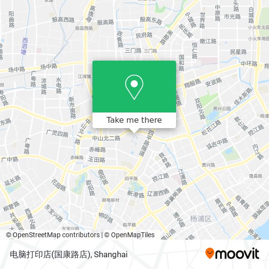 电脑打印店(国康路店) map