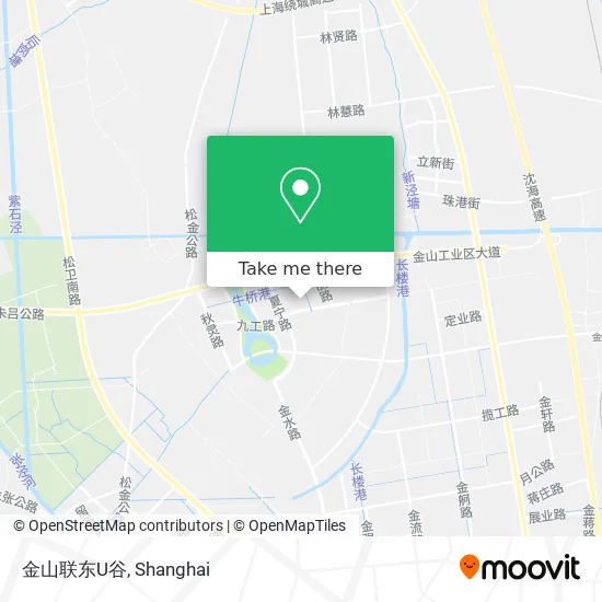 金山联东U谷 map
