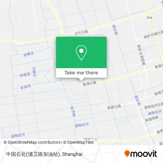 中国石化(浦卫路加油站) map