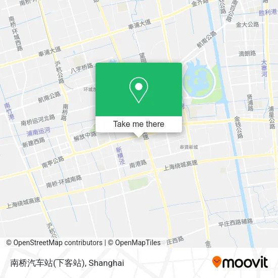 南桥汽车站(下客站) map