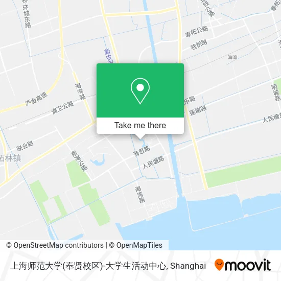 上海师范大学(奉贤校区)-大学生活动中心 map