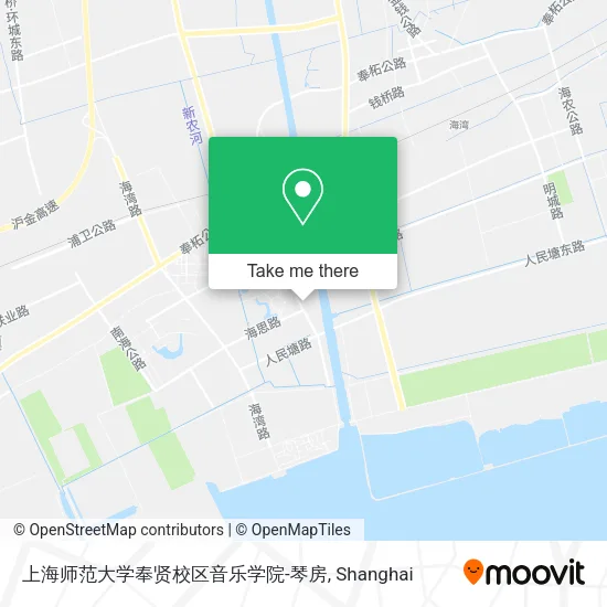 上海师范大学奉贤校区音乐学院-琴房 map