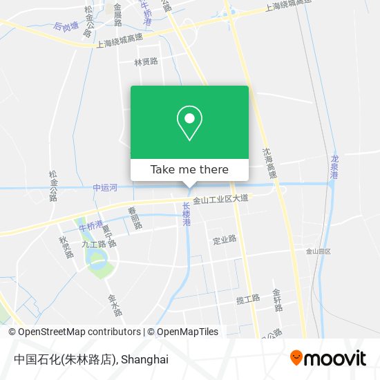 中国石化(朱林路店) map