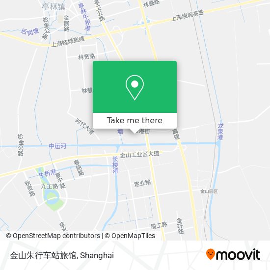 金山朱行车站旅馆 map