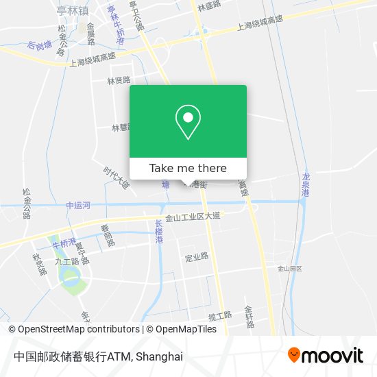 中国邮政储蓄银行ATM map