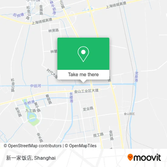 新一家饭店 map