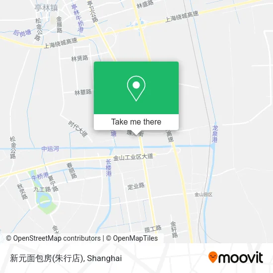 新元面包房(朱行店) map