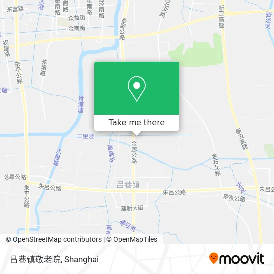 吕巷镇敬老院 map