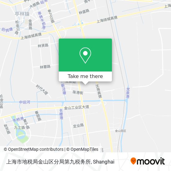 上海市地税局金山区分局第九税务所 map
