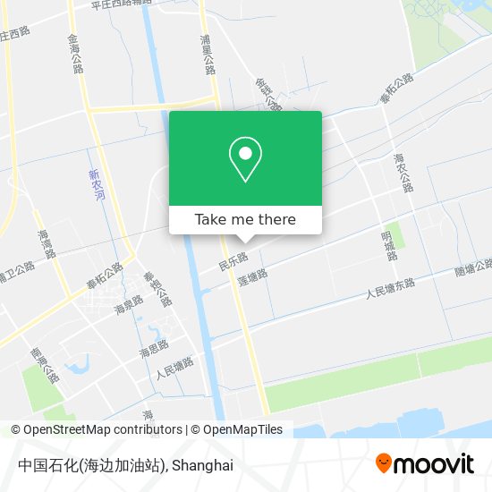 中国石化(海边加油站) map